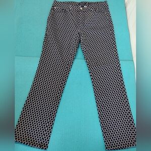 Charter Club Lexington Straight Womens Chino Pants Mid Rise Navy 10P
